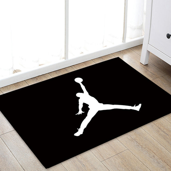 NBA Star Jordan Carpet Soft Flannel Non slip Rug