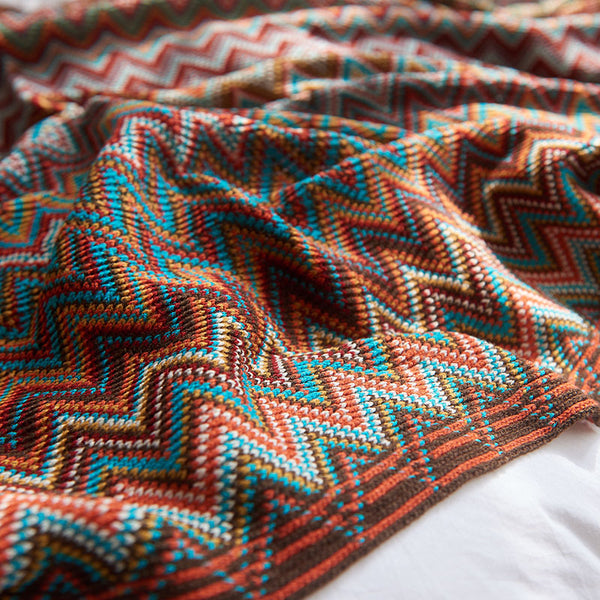 Knitted Blanket Bohemian Sofa Blanket