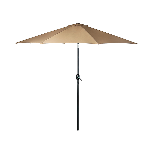 9FT Patio Umbrella Outdoor Garden Table Umbrella with 8 Sturdy Ribs