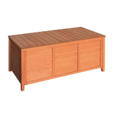 Gardeon Outdoor Storage Bench Box 210L Wooden Patio Furniture Garden Chair Seat